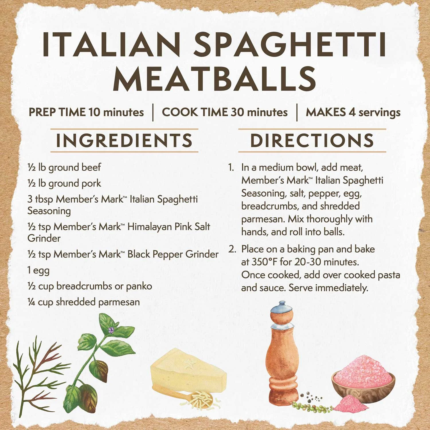 Member’s Mark Italian Spaghetti Seasoning, 14 oz. - Image 5