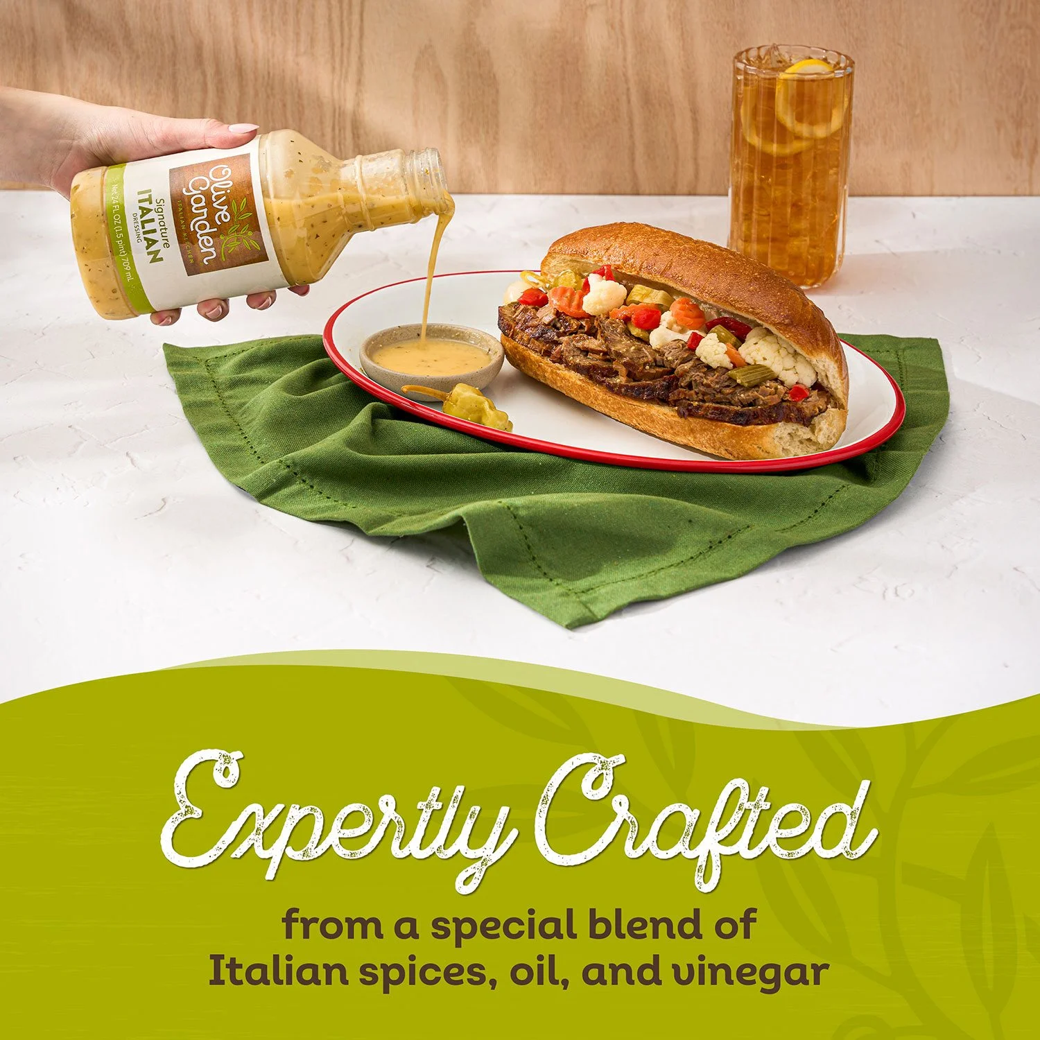 Olive Garden Signature Italian Dressing, 24 oz., 2 pk. - Image 8