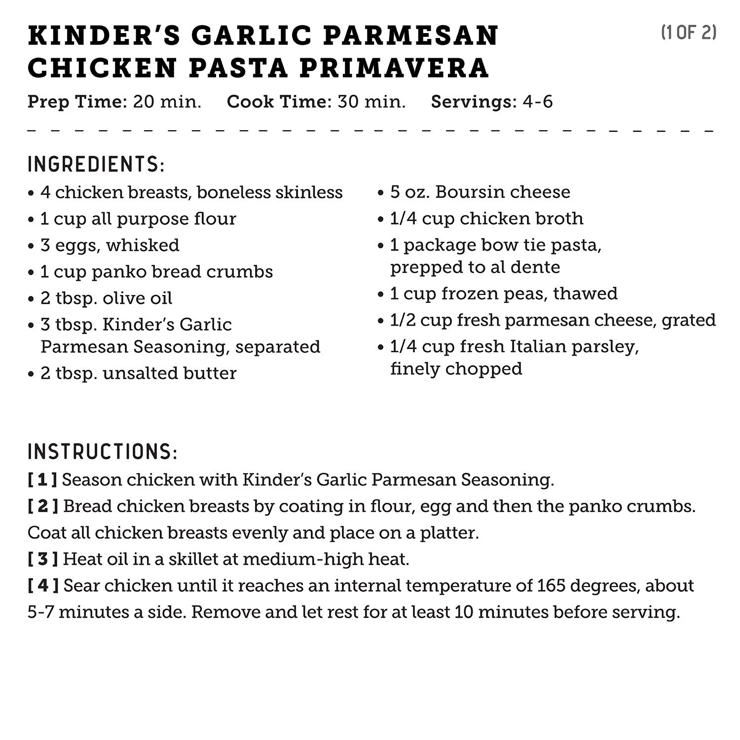 Kinder's Garlic Parmesan Seasoning, 9.1 oz. - Image 6