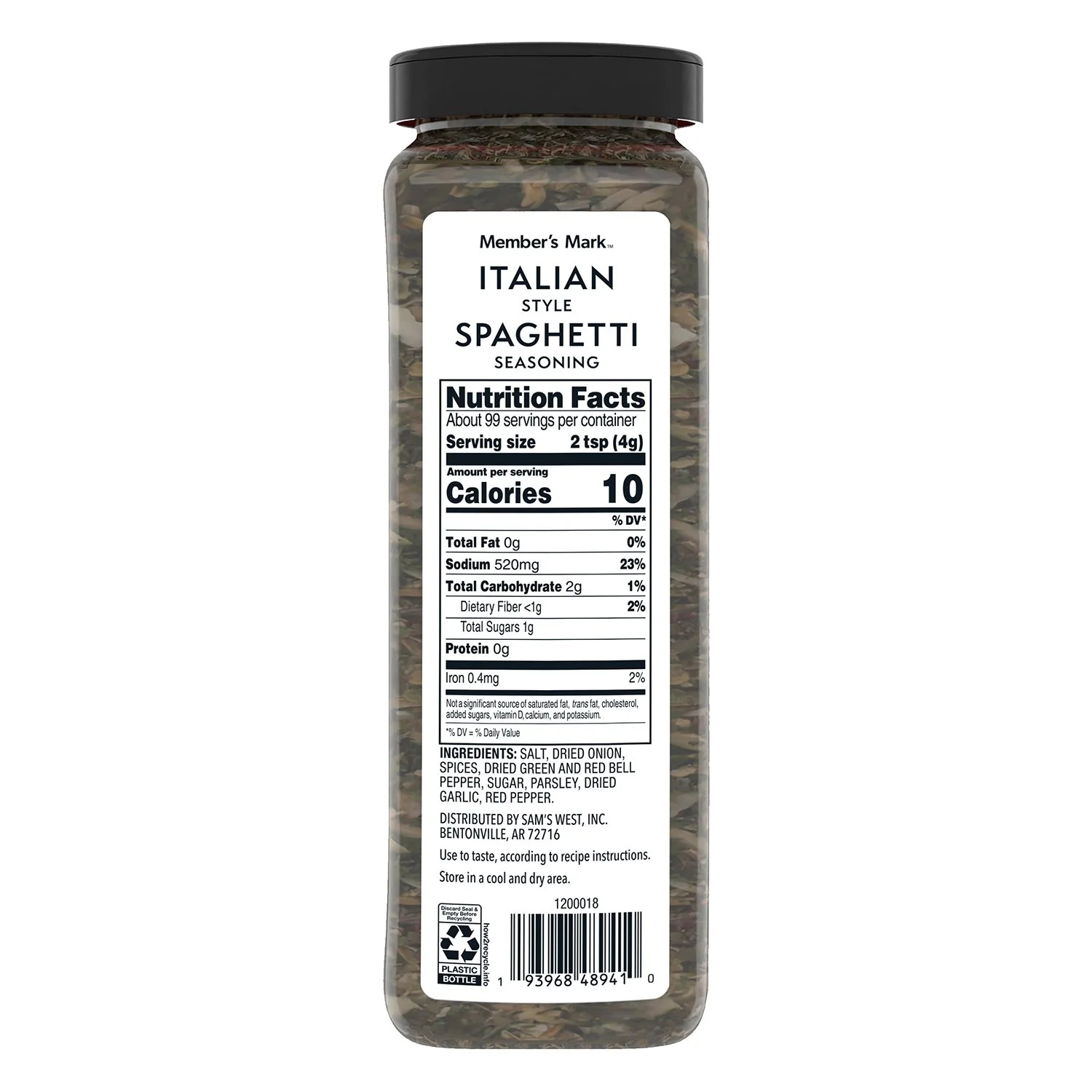 Member’s Mark Italian Spaghetti Seasoning, 14 oz. - Image 6