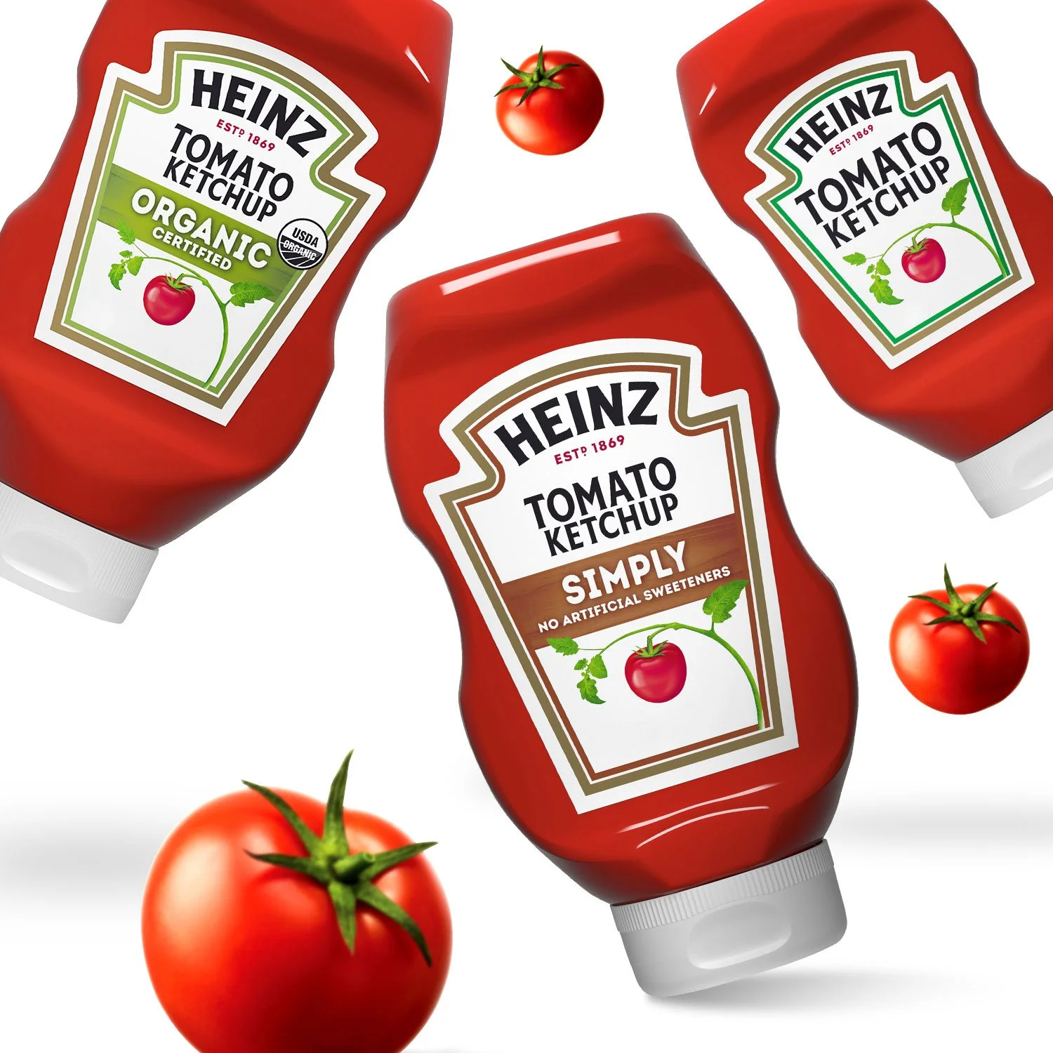 Heinz Simply Tomato Ketchup, 44 oz., 2 pk. - Image 8